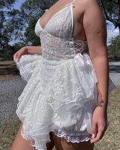 Load image into Gallery viewer, The Snow White Mini Dress