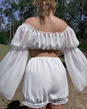 Load image into Gallery viewer, PREORDER Lace Bloomers ・Snow White