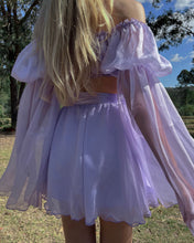Load image into Gallery viewer, The Silk Wrap Skirt・Lavender