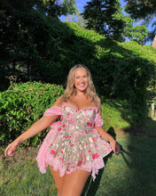 Load image into Gallery viewer, The Rosetta Silk Mini Dress