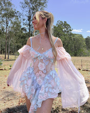 Load image into Gallery viewer, The Fairy Sleeve Top・Blush