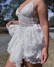 Load image into Gallery viewer, The Snow White Mini Dress
