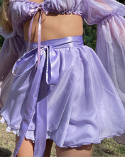 Load image into Gallery viewer, The Silk Wrap Skirt・Lavender
