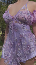 Load and play video in Gallery viewer, Fairy Dress Set (incl. top &amp; skirt)・Lavender SAMPLE
